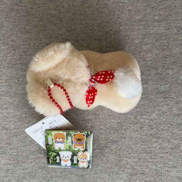NWT Amuse Mameshiba San Kyodai Kakurenbo Dog Plush Collection Sasuke 3.5" - Picture 5 of 12